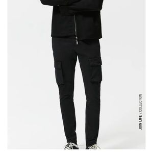 Zara slim cargo pants